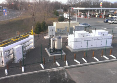 Duplex CNG Station with provisions for a 3rd compressor