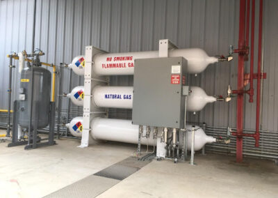 Metal Partition to Isolate CNG Equipment from Non-Classified Components