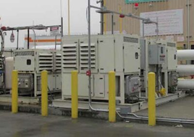 Optimized Customer’s 4-Compressors with Discharge Dryers, ASME’s & Allen Bradley PLC