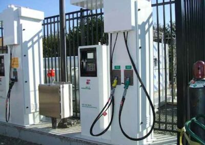 Dispenser System allows for Blending Hydrogen & Methane per Programming Parameters