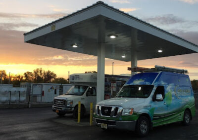 CNG Fueling Island & Card Reader